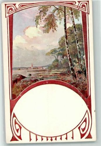Landschaft J.W.H 1630-35 Jugendstil