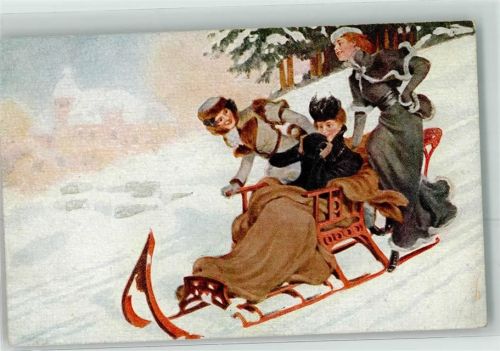 sign.Schram A.F. Frohe Fahrt Frauen