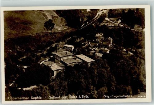 Bad Sulza Kinderheilbad Spphia Fliegeraufnahme