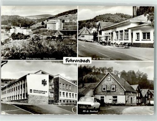 Fehrenbach Erholungsheim Fritz Sattler HOG Rasthof HOG Treffpunkt