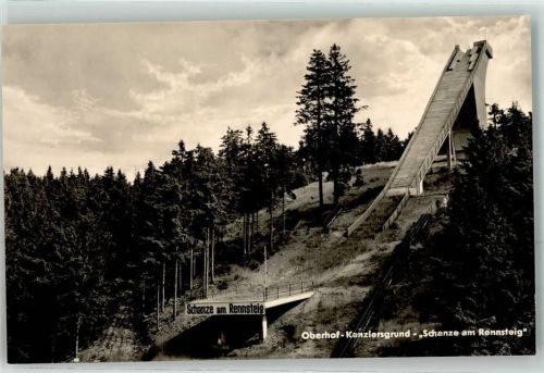 Oberhof Kanzlersgrund Schanze am Rennsteig