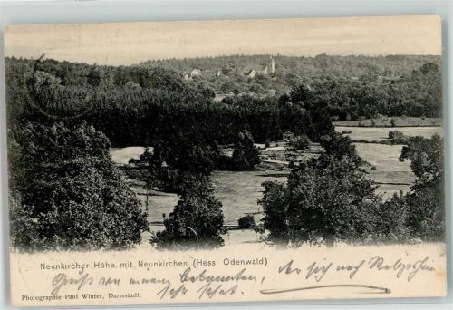 Neunkirchen 1904 Berghöhe