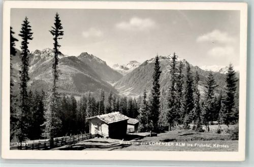 St. Lorenzen 1962 Lorenzer Alm mit Frohntal