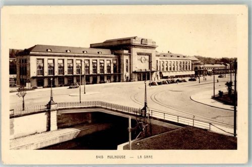 Mulhouse Bahnhof Oldtimer