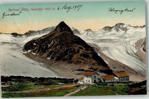 Mayrhofen 1907 Berliner Hütte