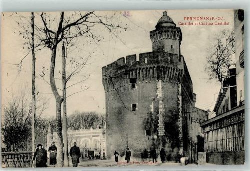 Perpignan Castillet et Cinema Castillet