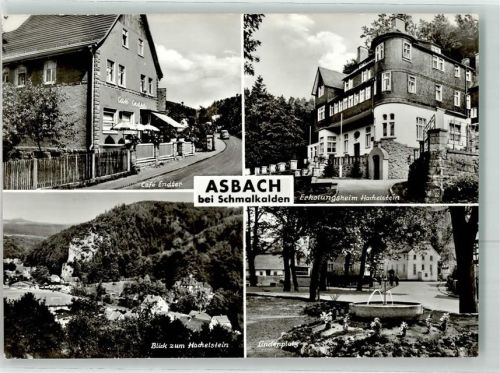 Asbach Lindenplatz Cafe Eder Erholungsheim Hachelstein