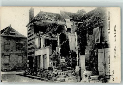 Soissons Rue du Chateau