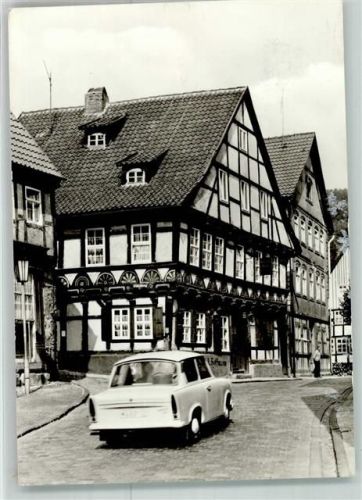 Stolberg Gasthaus Hoffmann Kr. Sangerhaus Auto