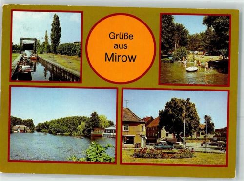 Mirow Schleuse Am Müritz Havel Kanal