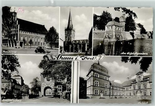 Ahaus Rathaus Schloßfreheit Schloßgraben