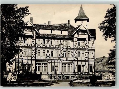 Wernigerode Haus des FDGB in der Maxim-Gorki-Straße Trabant
