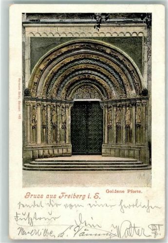 Freiberg 1907 Goldene Pforte