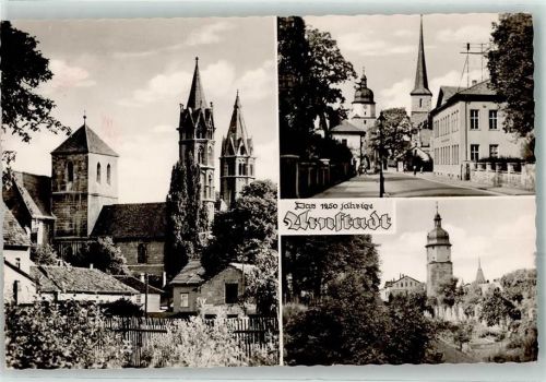 Arnstadt Oberkirche Schlossruine Neideck Liebfrauenkirche