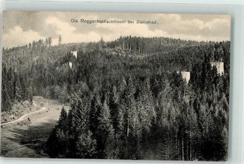 Bonndorf 1910 Die Roggenbachschlösser bei Steinabad