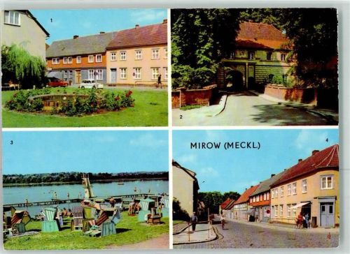 Mirow Johannes-R-Becher-Platz Torhaus Freibad Ernst-Thalmann- Straße Auto