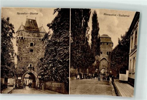 Ahrweiler Obertor und Niedertor