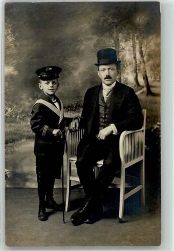 Vater mit Sohn