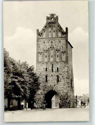 Lychen Stargarder Tor Motorrad