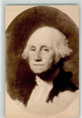 Portrait George Washington sign. Stuart Gilbert