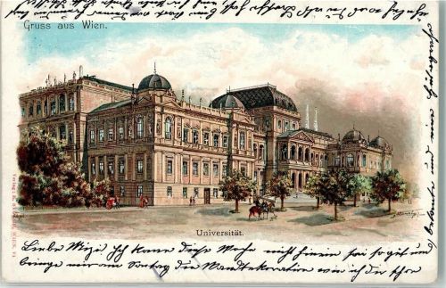 Wien 1901 Uuniversität