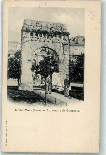 Aix-les-Bains Arc romain de Campanus Senfte