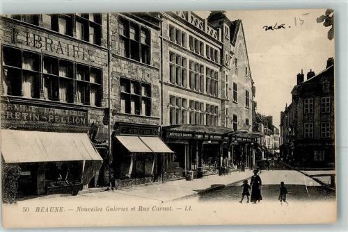 Beaune Nouvelles Galeries et Rue Carnot Libraire