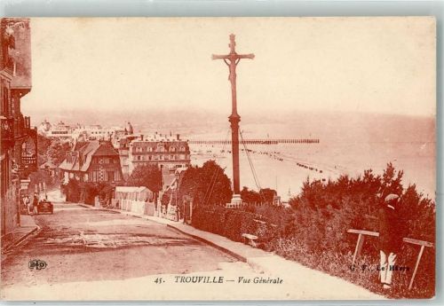 Trouville-sur-Mer Kreuz Oldtimer