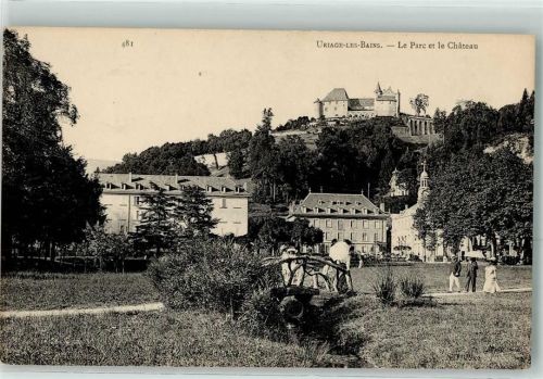 Uriage-les-bains Le Parc et le Chateau