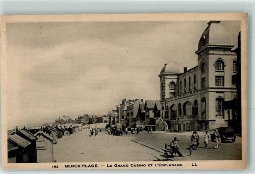 Berck le Grand Casino et l`Espöanade Oldtimer