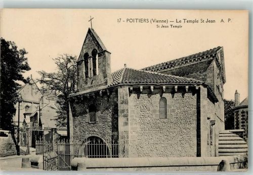 Poitiers le Temple St. Jean