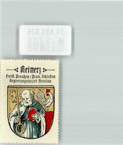 Bad Reinerz Wappen Reinerz Freist. Preußen Prov. Schlesien