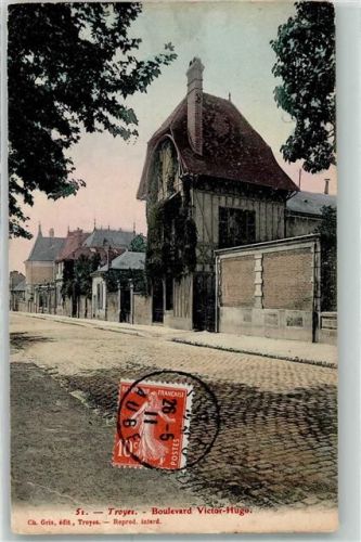 Troyes 1911 Boulevard Victor Hugo