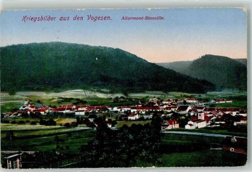 Allarmont 1916 Bionville