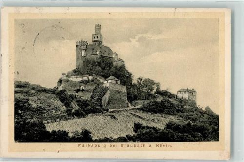 Braubach 1911 Marksburg