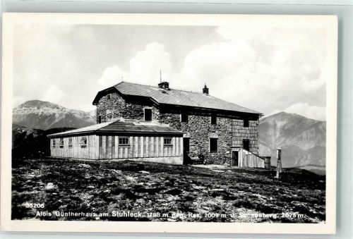 Steinhaus Hüttenstempel Alois-Günther-Haus