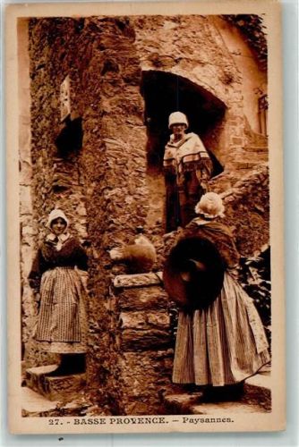 Basse Provence Paysannes Tracht