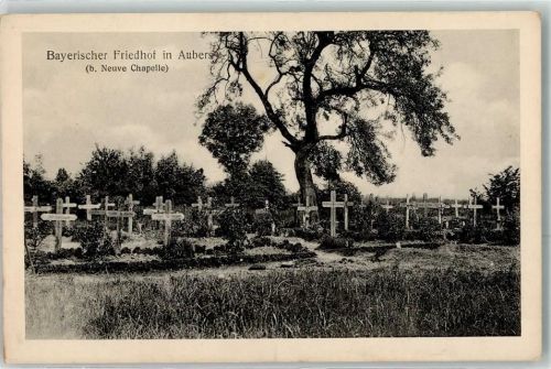 Aubers Bayerischer Friedhof b. Neuve Chapelle