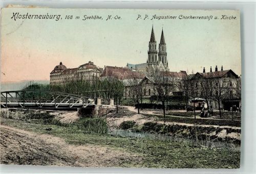 Klosterneuburg 1910 Kirche P.P. Augustiner Chorherrenstift