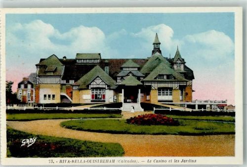 Ouistreham le Casino et les Jardins