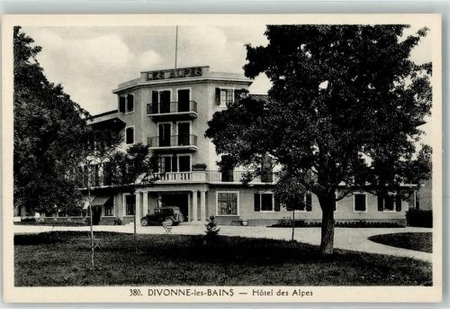 Divonne-les-Bains Hotel des Alpes Oldtimer