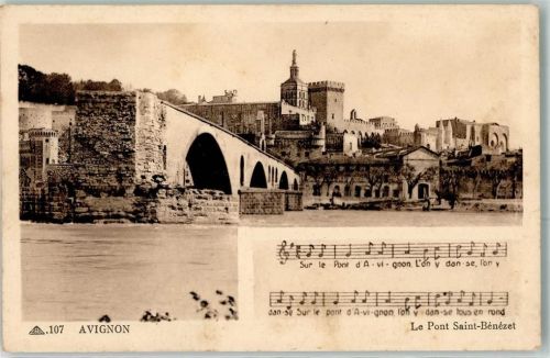 Avignon Lied le Pont Saint Benezet