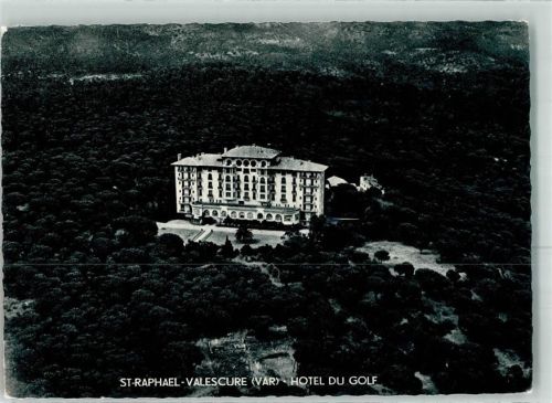 Saint-Raphael Fliegeraufnahme Golf Hotel de Valescure