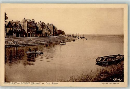 Saint-Valery-sur-Somme Quai Blavet Boot