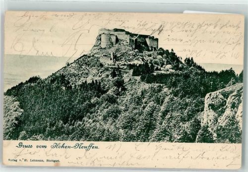 Neuffen 1904 Hohen Neuffen