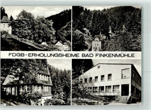 Großbreitenbach FDGB-Erholungszentrum Heimbereich Bad Finkenmühle