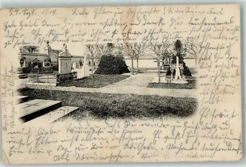 Witry-les-Reims le Cimetiere Friedhof