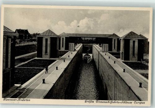Anderten Binnenschiffahrts-Schleuse