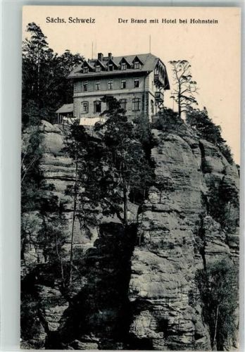 Hohnstein Der Brand Hotel Felsmasiv