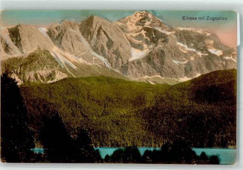 Eibsee mit Zugspitze